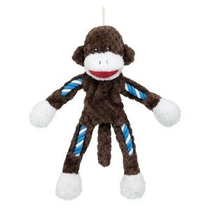Vibrant Life Tough Buddy Rope Monkey Dog Toy, Chew Level 3 NWT